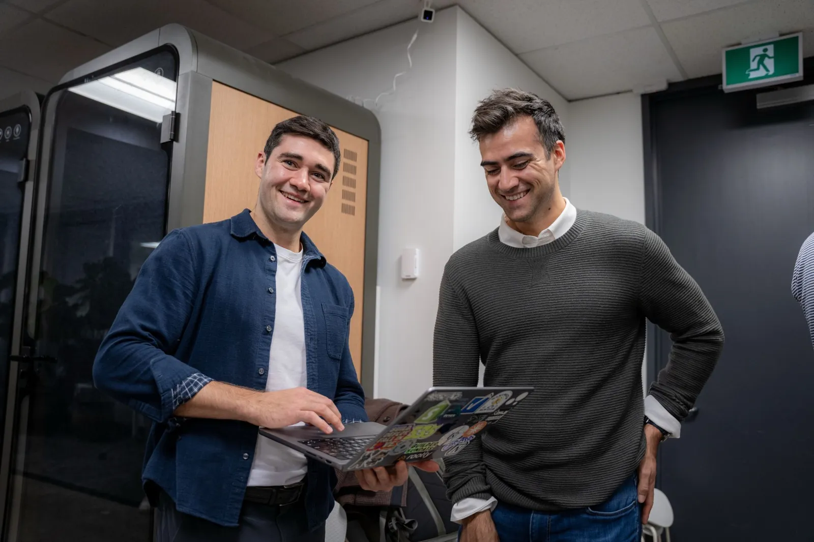 After the talk at AI Friends #8, Toronto