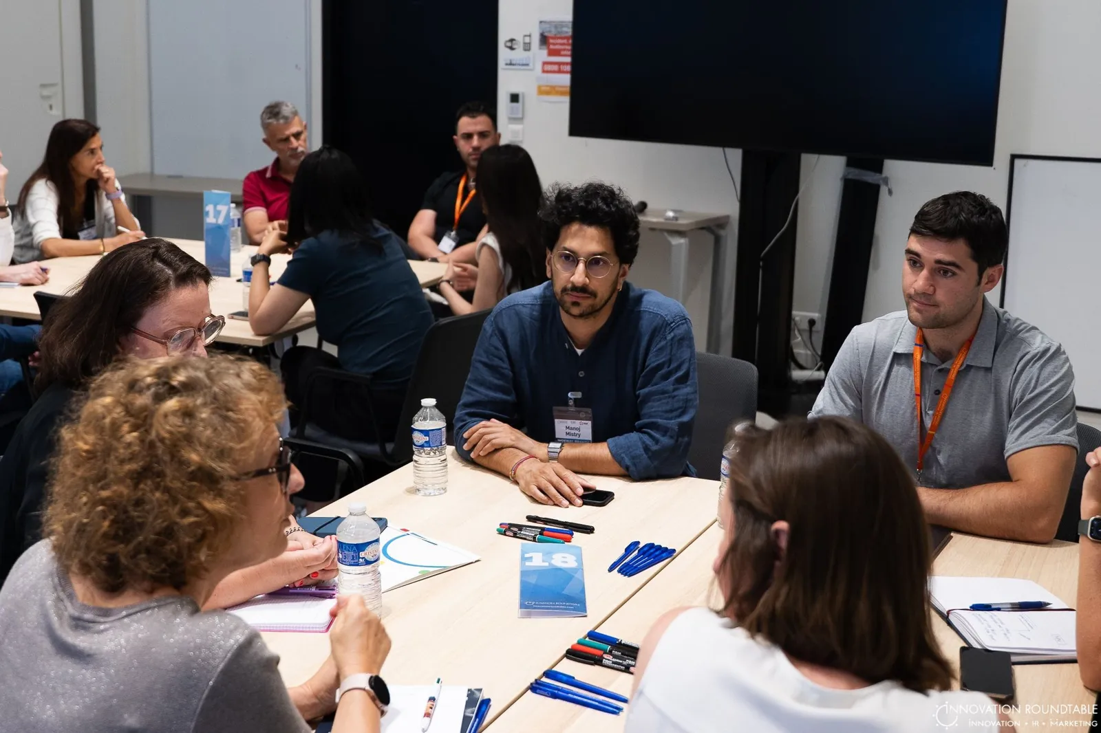 Roundtable with corporate innovation leaders, Paris